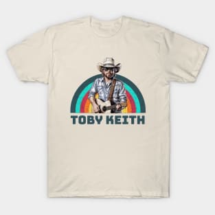 toby// singer vintage country music v43 T-Shirt